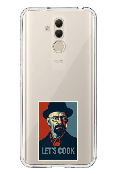 TechTree حافظة سيليكون متوافقة مع هاتف هواوي ميت 20 لايت من Lets Cook مطبوع