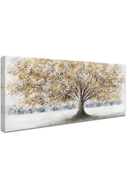 ALAYRA International لوحة جدارية كبيرة من القماش لغرفة النوم 80 × 160 سم - دي...