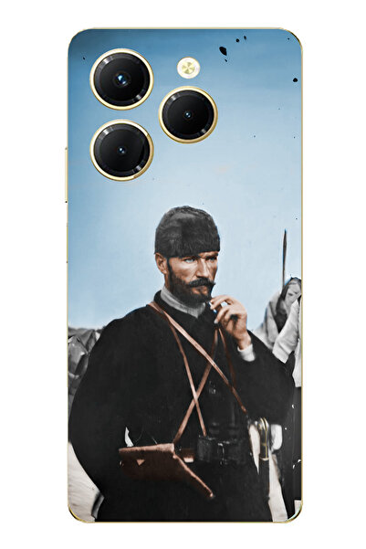 TechTree حافظة سيليكون متوافقة مع هاتف Infinix Hot 40-40 PRO من أتاتورك سيفري...