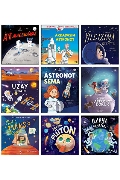 Tübitak Yayınları Yıldızıma Giden Yol İlk Uzay Kitabım Astronot Sema Küçük As...