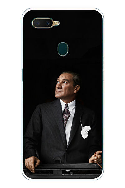 TechTree حافظة سيليكون متوافقة مع هاتف Oppo A5S-AX7-A12 من Ufka Bakan Lider A...