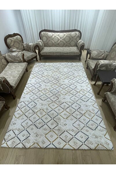 Sarar Polar Halı Örtüsü (overloklu) lastiksiz