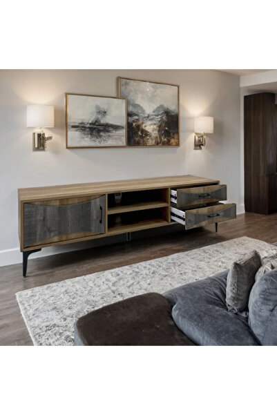 Tasamem Dafia طاولة شاشة مقاس 45*40*160 سم