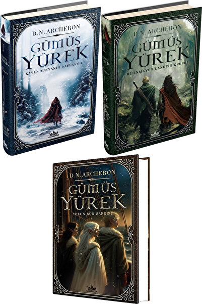 Ephesus Yayınları Gümüş Yürek Ciltli 3lü Set