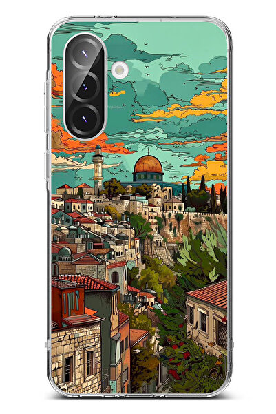 TechTree حافظة سيليكون متوافقة مع هاتف سامسونج جالاكسي A56 من فلسطين الحرة وق...