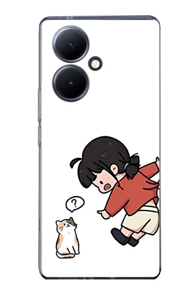 TechTree حافظة سيليكون متوافقة مع هاتف Vivo V29 Lite 5G - حافظة سيليكون مزدوج...