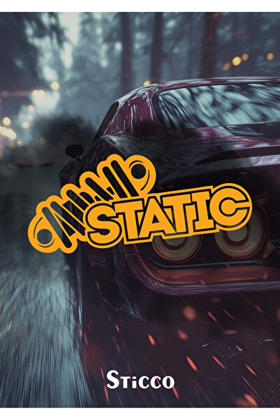 Sticco ملصق مرآة زجاجية للسيارة والدراجة النارية من JDM مقاس 15 × 6 سم