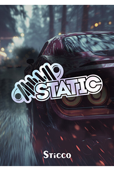 Sticco ملصق مرآة زجاجية للسيارة والدراجة النارية من JDM مقاس 15 × 6 سم