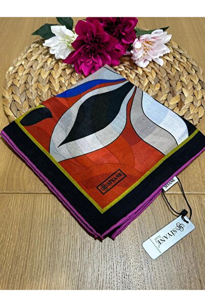 SİYANE ŞAL Шарф Siyane Scarf Naturel з візерунком 15