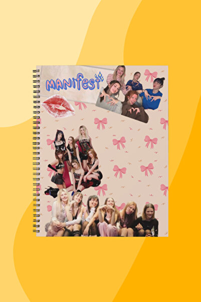 SEKİZELLİİKİ MANİFEST -BASKILI TASARIM DEFTER