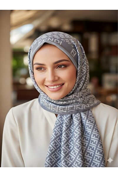 w white stars sports & wear شال بنمط حرف F مزدوج الجوانب