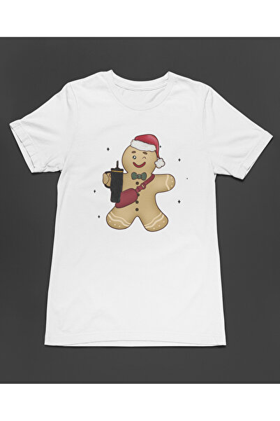 Bumeta تي شيرت كوكيز جينجربريد لعيد الميلاد للجنسين