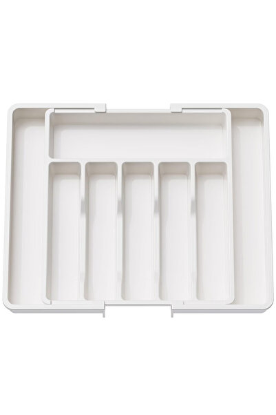 Teno White Cutlery Organizer