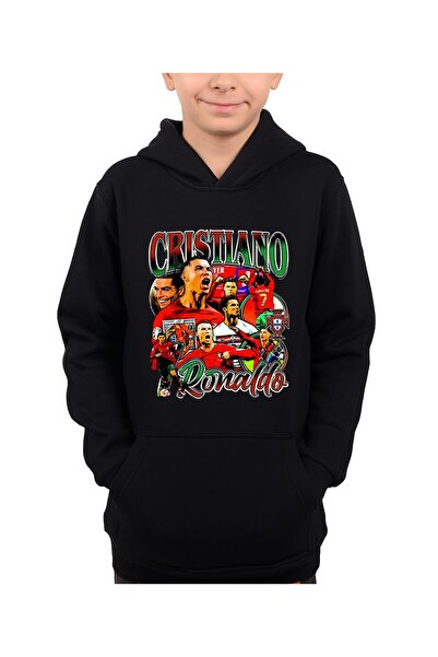 VEK Детска суитшърт с качулка Cristiano Retro