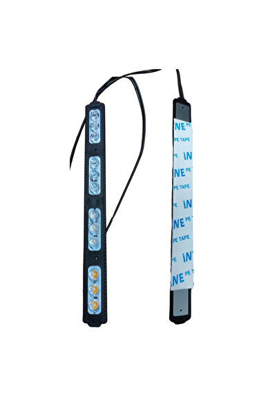 POWERR LED AYDINLATMA 12 Volt 12 Watt 12 Ledli 203x19 mm 4 Renk Animasyonlu K...
