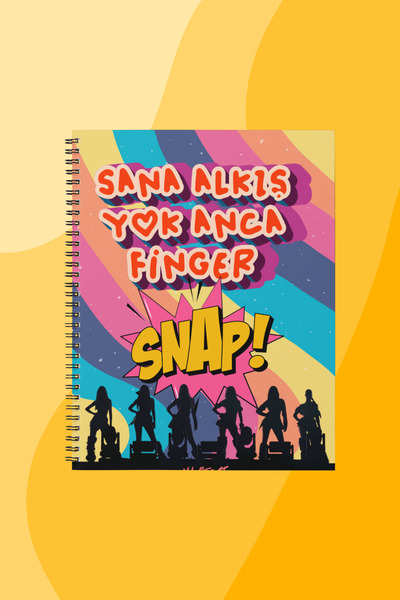 SEKİZELLİİKİ MANİFEST -BASKILI TASARIM DEFTER