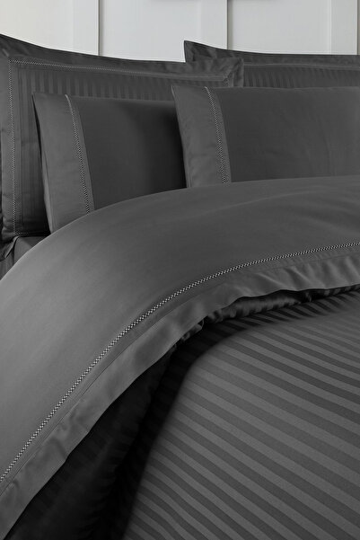 First Choice Orcella %100 Pamuk 300 TC (120 Tel) Çift Kişilik Nevresim Takımı