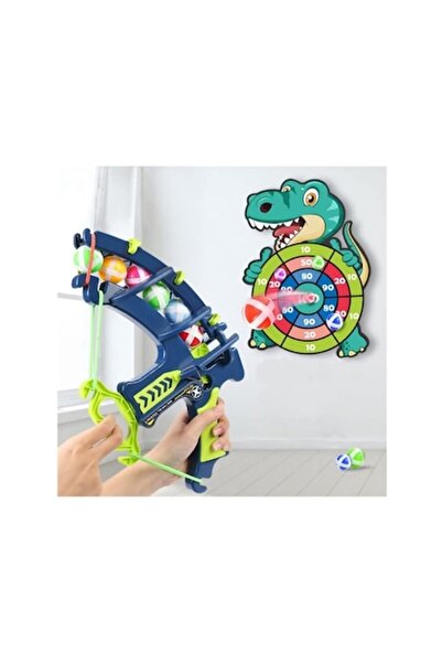 OEM Joc interactiv cu țintă pentru copii StickyCro – Tablă de darts cu velcro + 6 bile, sigură și interactivă