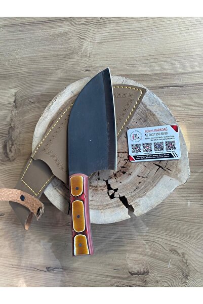 Karadağ 👨‍🍳 Almazan Şef Bıçağı Paslanmaz Çelik Kılıflı 15 cm – Profesyonel ...