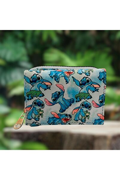 Lexa Stitch Desenli Çok Kullanışlı 3e Katlanan Cüzdan
