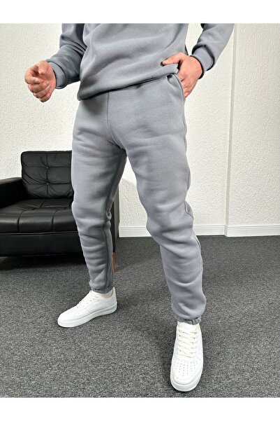 tetramoda Üç İplik Ş Fleece-Lined Basic Fleece-Lined Sweatpants