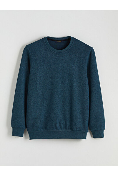 LC Waikiki سويت شيرت رجالي من SOUTHBLUEPetrol بياقة دائرية