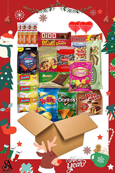 Ülker Yılbaşı Paketi Atıştırmalık 22 Parça