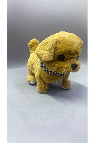 Magicway Sesli Havlayan Yürüyen Pilli Sevimli Oyuncak Peluş Köpek Emekleme Oy...