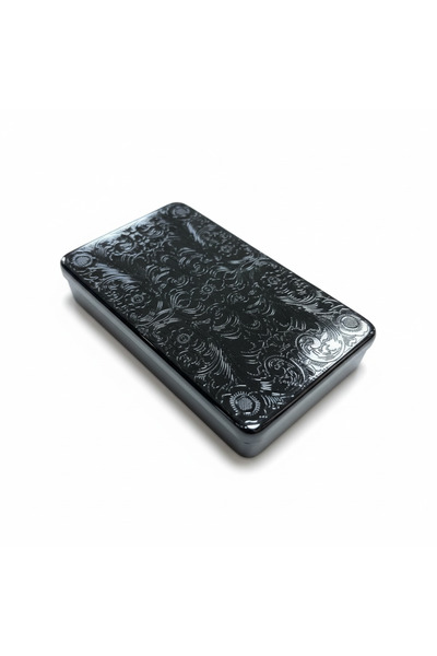 Han Tobacco Orta Boy Metal İnce Tütün Saklama Kutusu Tabaka