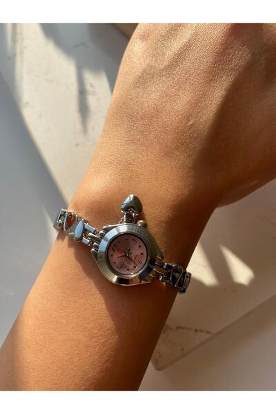 shop gümüş renk 316L paslanmaz çelik kol saati-günlük kulanım