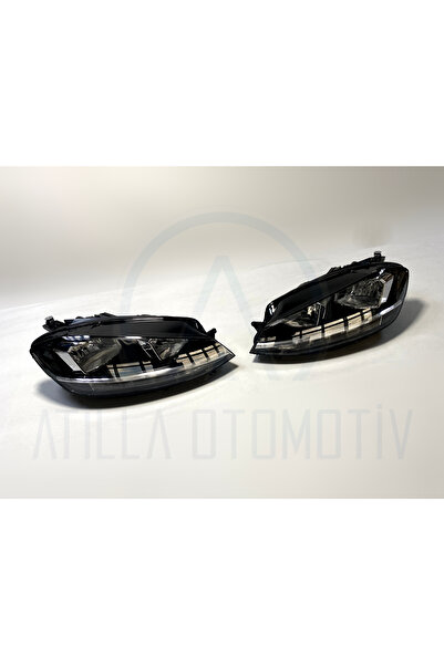 MAP Auto Teile 2 x VW GOLF 7,5 5G 2017-2020 MAKYAJLI KASA HALOJEN ÖN FAR SETİ