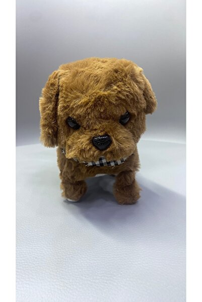 Magicway Sesli Havlayan Yürüyen Pilli Sevimli Oyuncak Peluş Köpek Emekleme Oy...
