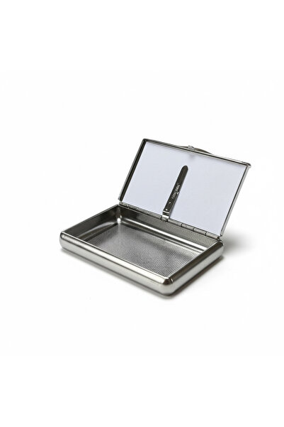 Han Tobacco Metal Orta Boy Tırnaklı Tütün Tabakası