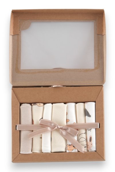 Rain Baby Baby Mouth Wipes 7 Pack Organic Fabric