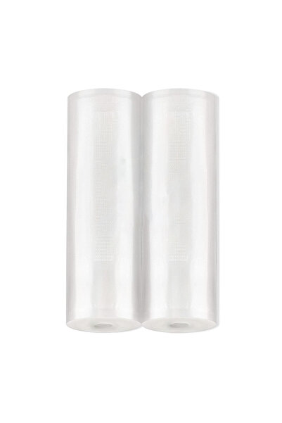 Teno Teno® Universal Vacuum Sealer Rolls, Set of 2 (5 m x 28 cm), Transparent