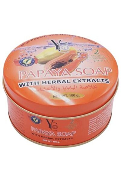 YC صابون البابايا بخلاصات عشبية - تفتيح مزدوج