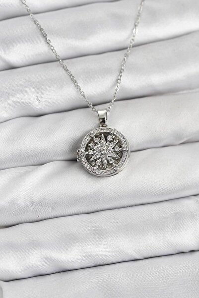 Leyaton LWLHMRS-IEG ieg ™   سلسلة فولاذية 316L فضية اللون على شكل نجمة القطب ...