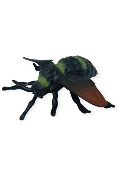 Lisinya Böcek Figürleri - Gerçekçi Figür - Yeşil Yaban Arısı 10 cm (Lisinya)