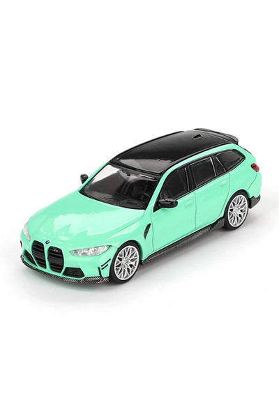 My Reality Fashion سيارة بي إم دبليو إم 3 إم تورينج باللون الأخضر النعناعي - عبوة بلاستيكية - مقياس 1/64