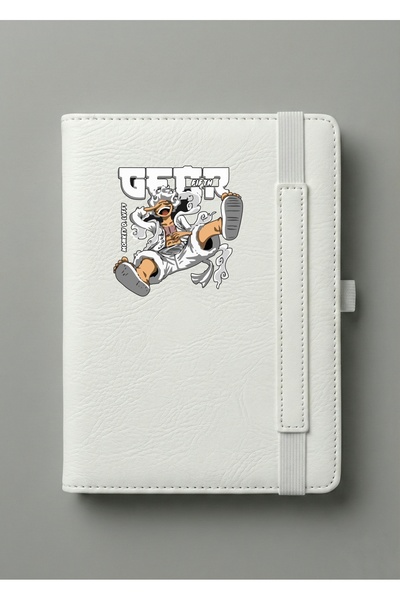 BSE Luxury A5 Leather Notebook - Hunter x Hunter (Gon and Killua) Anime Collection and Arabic Quotes - Unique Lined Diary for Gifts