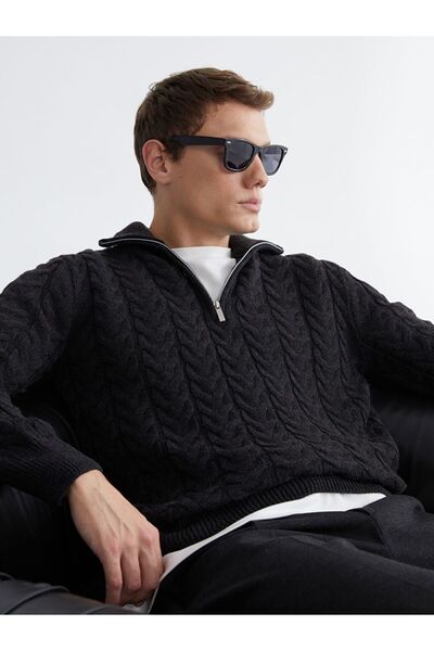 LC Waikiki Pulover tricot pentru bărbați LCW Vision guler ridicat