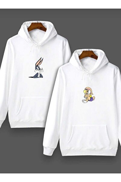 YRN COLLECTION للجنسين النساء الرجال باغز باني ولولا مطبوعة عاشق زوجين مزيج م...