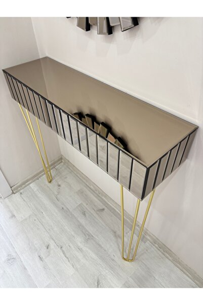 PAŞABAHÇE CAM 90 cm bronz standart dresuar