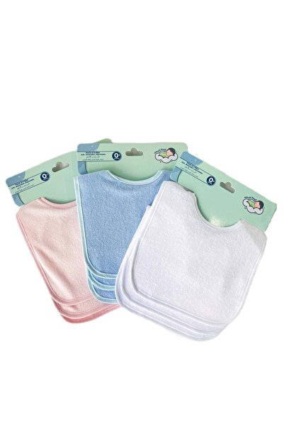 Generic Amchi Baby Soft Washable Adjustable Bibs 0+ Months - 9 Pieces