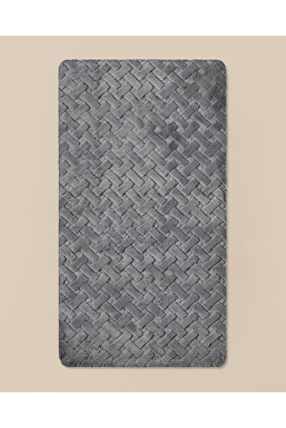 English Home Peggy Peluş Halı 80x150 cm Gri