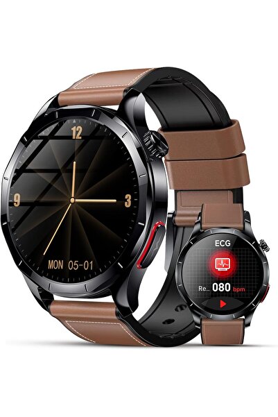 ZEAH Smartwatch for Men Women with ECG/HRV/Blood Pressure/Answer/Make Call