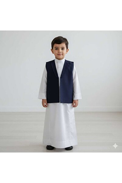 Aktham Summer vest for boys and young men, black.