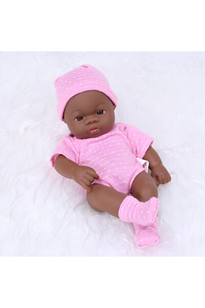 Choice pointDKPK Black American Reborn Dolls Cute Mini 20cm Baby Bebe Doll To...