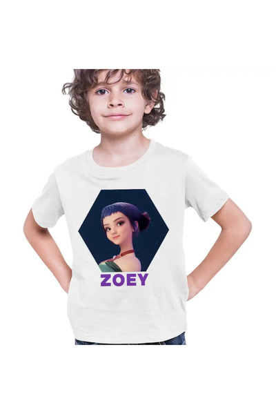 OEM Tricou Copii Baieti Huntrix Zoey Kpop Demon Hunters