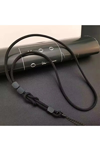 Choice6 Dark Black Lanyard Cell Phone Wrist Hand Strap Cord to Hang the Mobil...